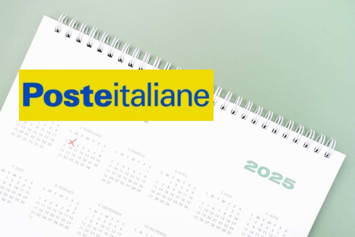 calendario scritta poste italiane